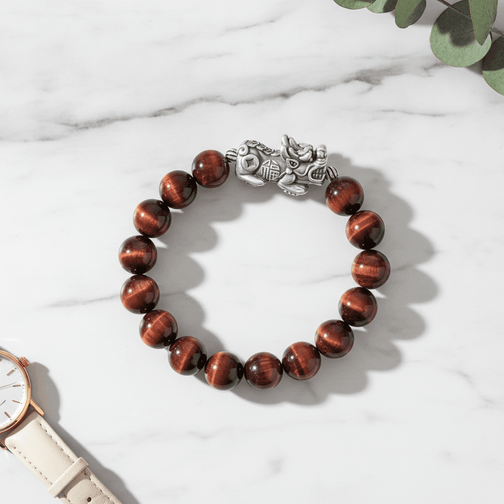 Hebes Red Tiger Eye Bracelet HC2666