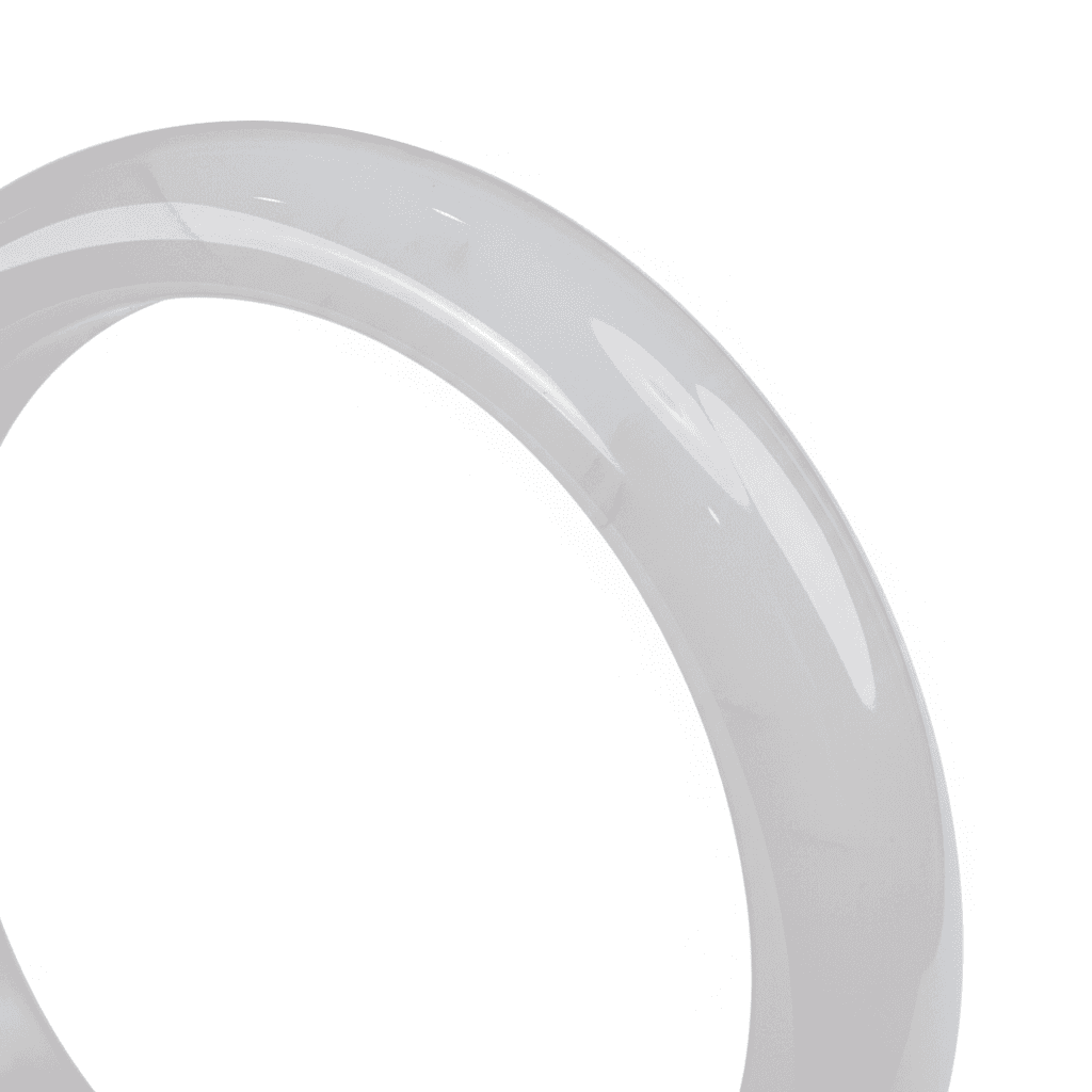 White Moonstone Bangle (52mm)