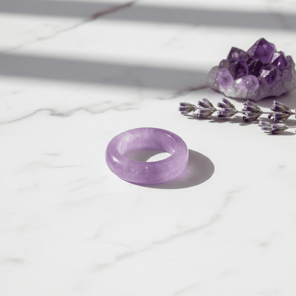Amethyst Band Ring (16mm)