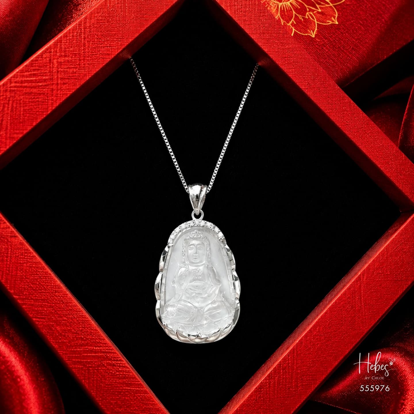 Guanyin Moonstone Pendant 555976