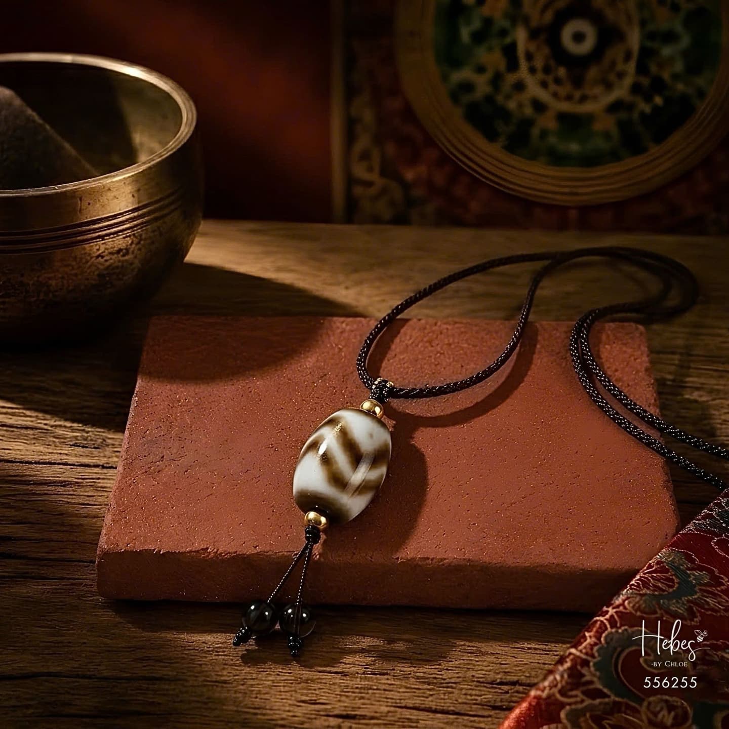 The Majestic Mountain Dzi Pendant 556255