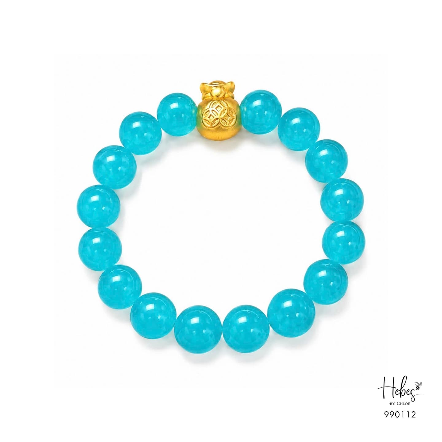 Gold Vermeil Flowing Abundance Amazonite Bracelet 990112