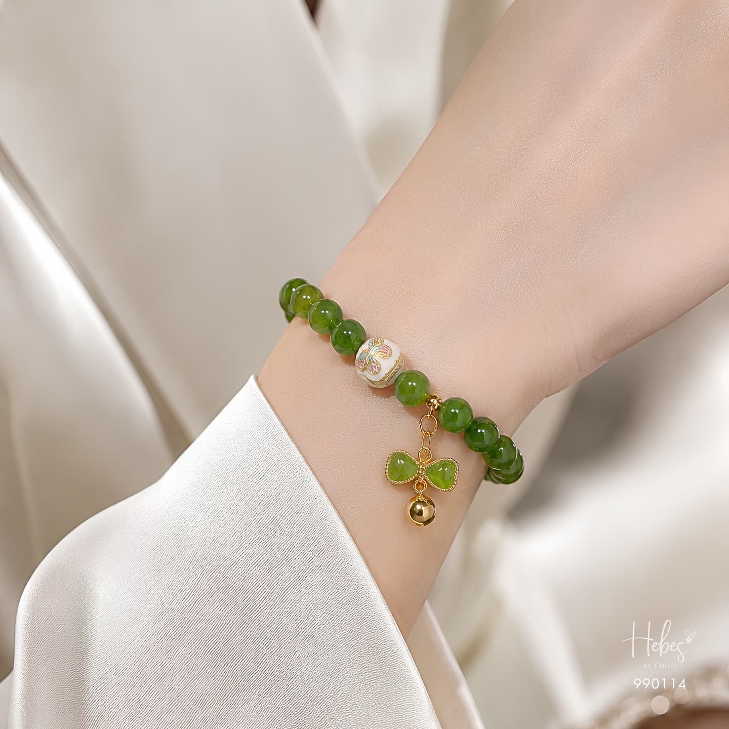 Canada Jade Harmony Knot Bracelet 990114