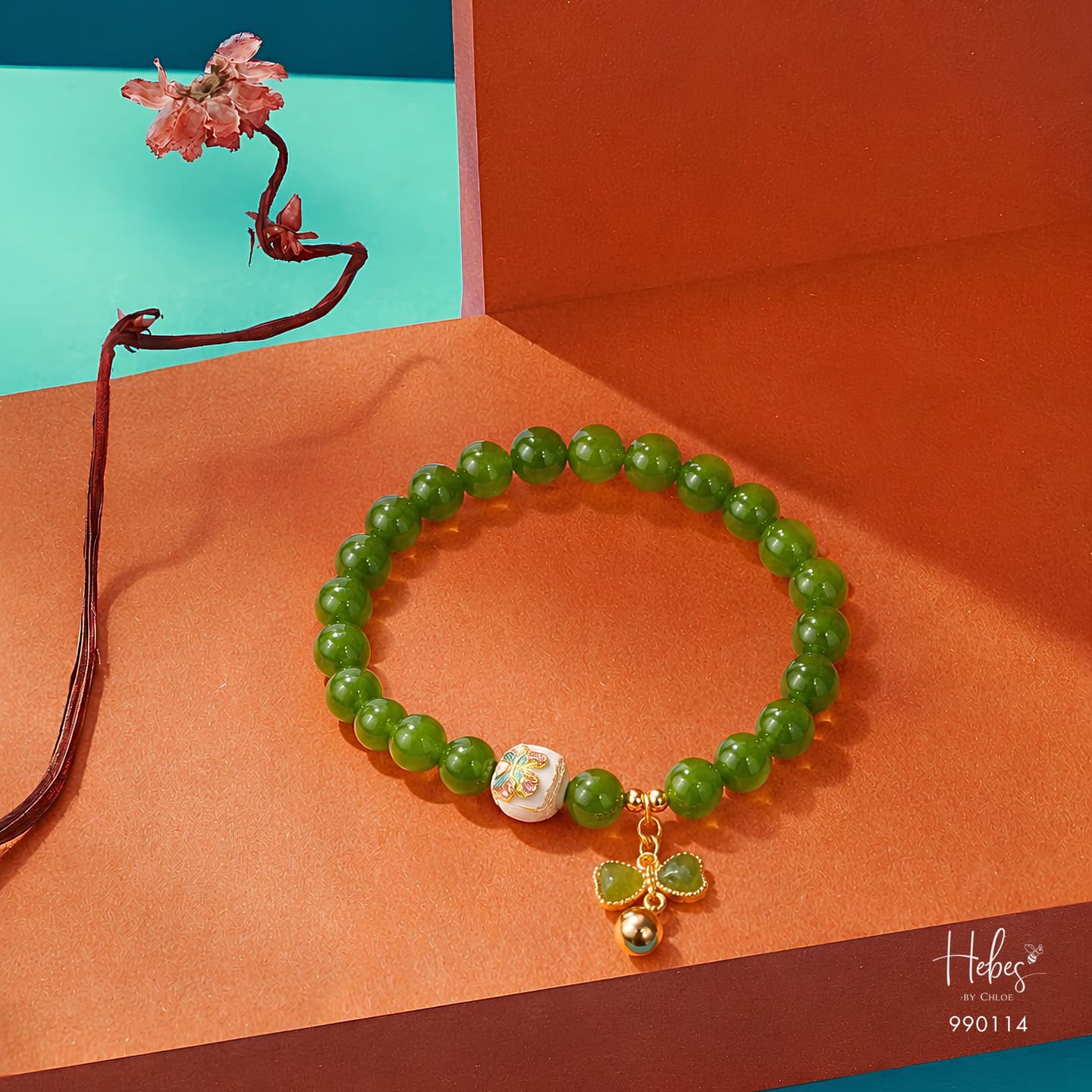 Canada Jade Harmony Knot Bracelet 990114