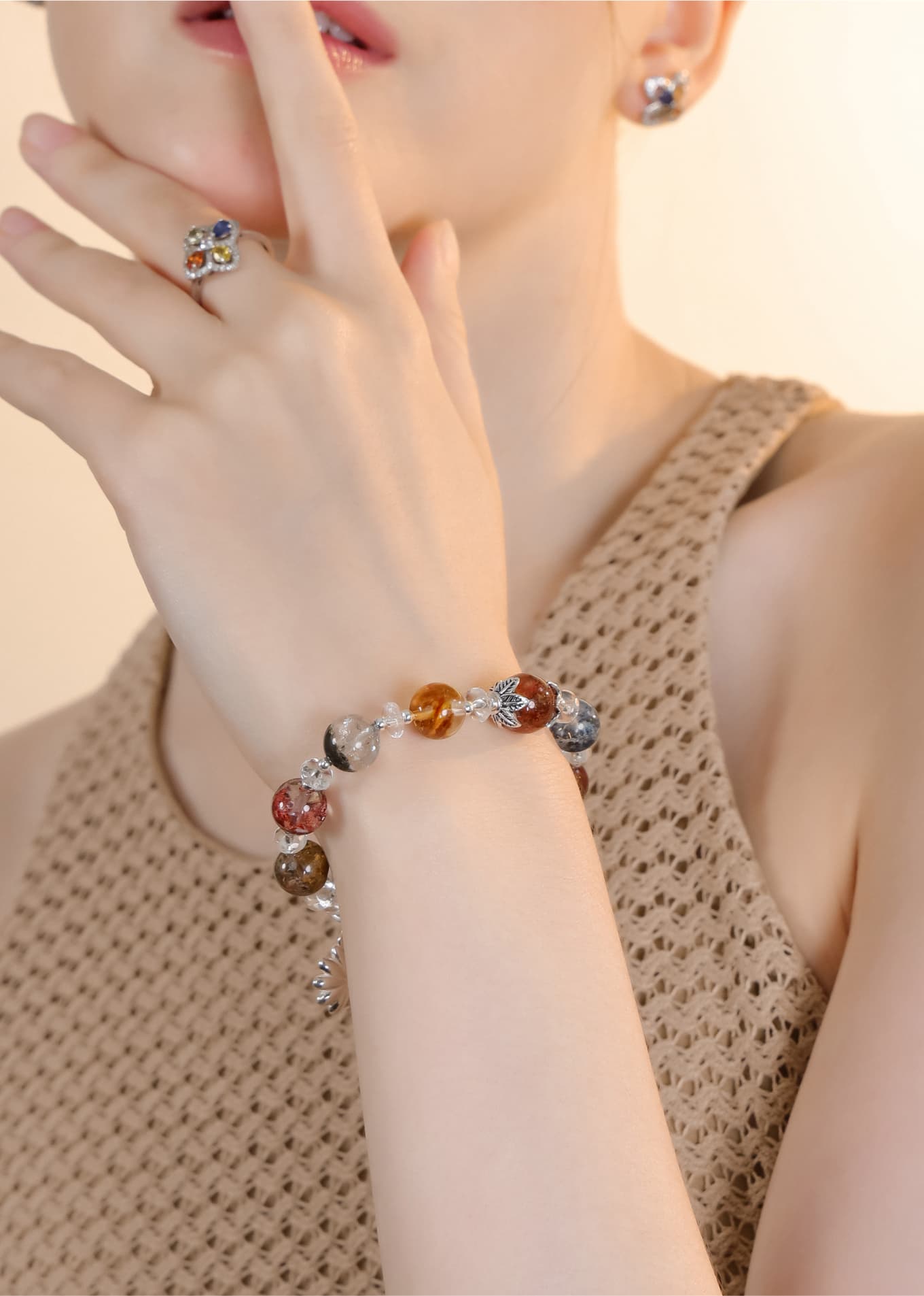 The Oasis Awakening Lodolite Bracelet