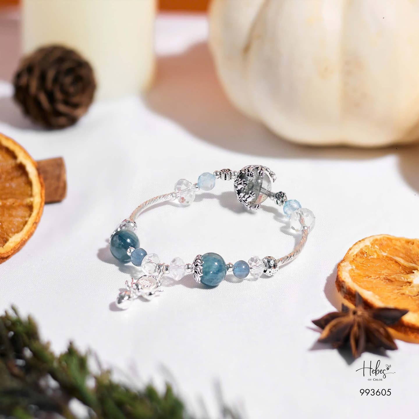 Grateful Heart Pure Serenity Lodolite Bracelet 993605