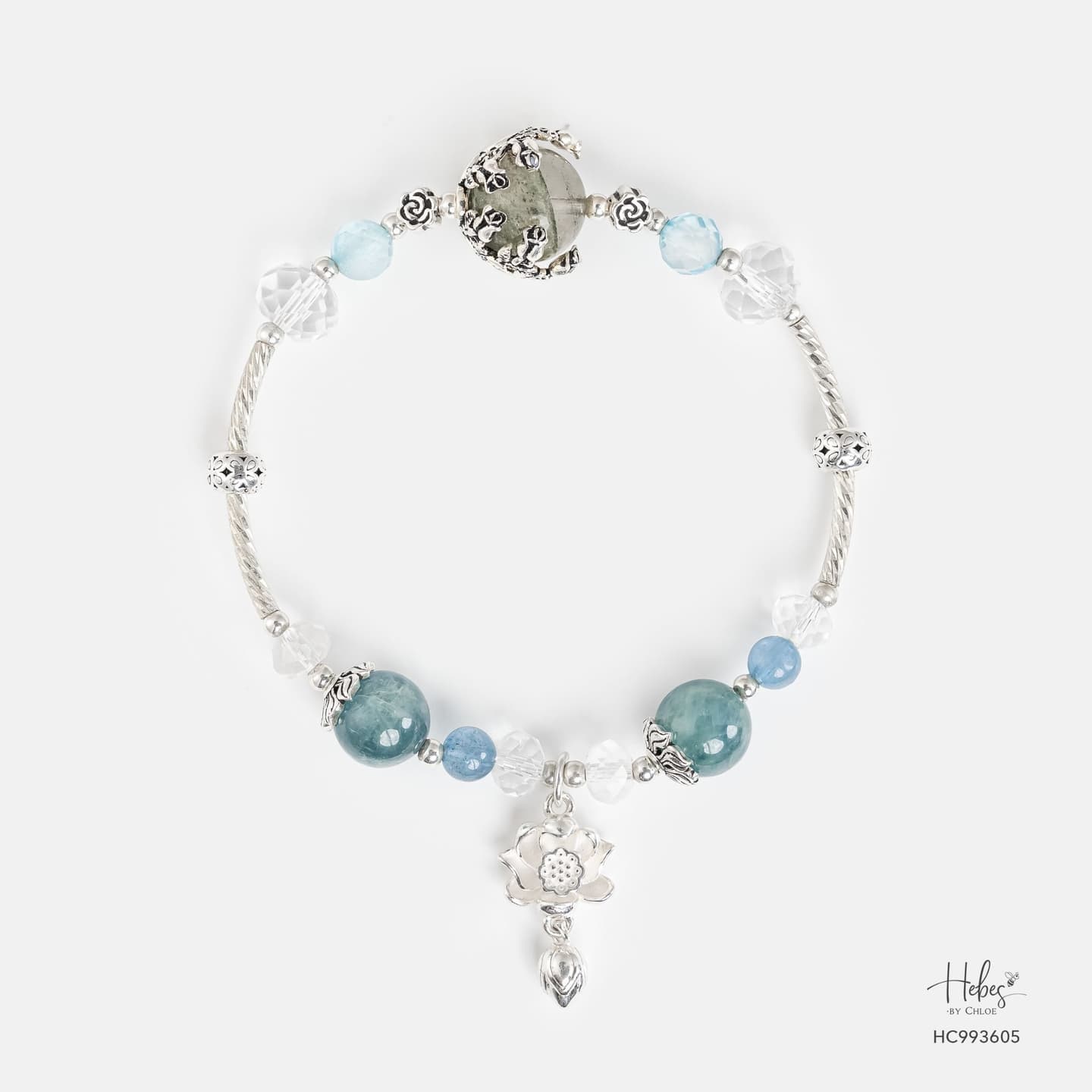 Grateful Heart Pure Serenity Lodolite Bracelet 993605