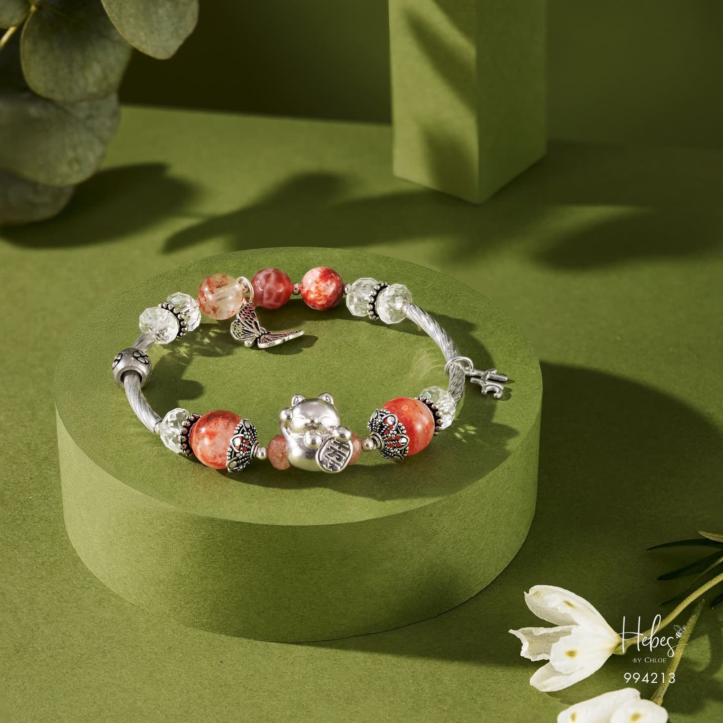 Fortuna Orange Lodolite Blessing Bracelet 994213