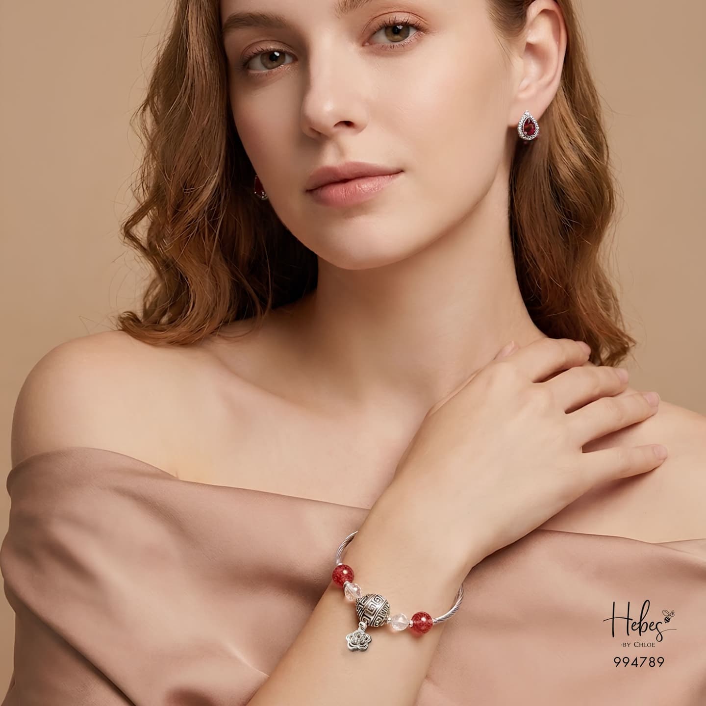 Red Strawberry Flower Serenity Set 994789