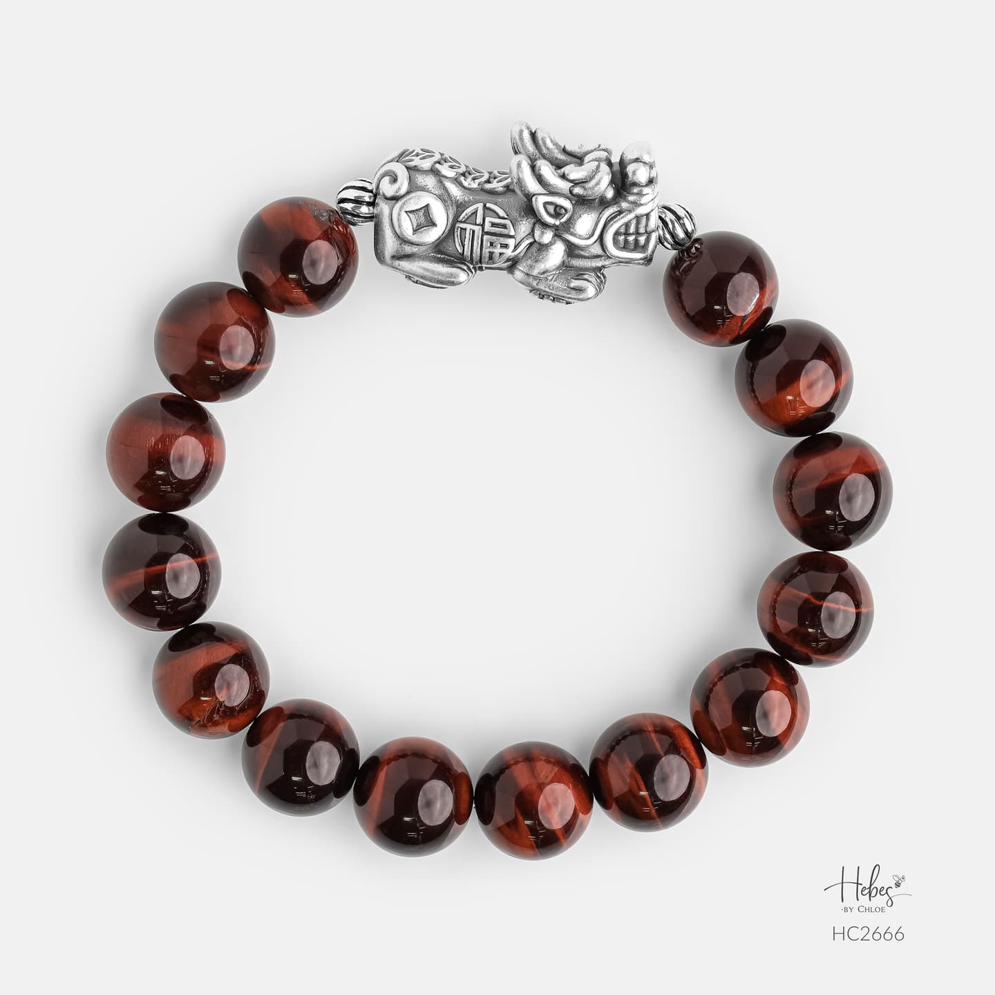 Hebes Red Tiger Eye Bracelet HC3367
