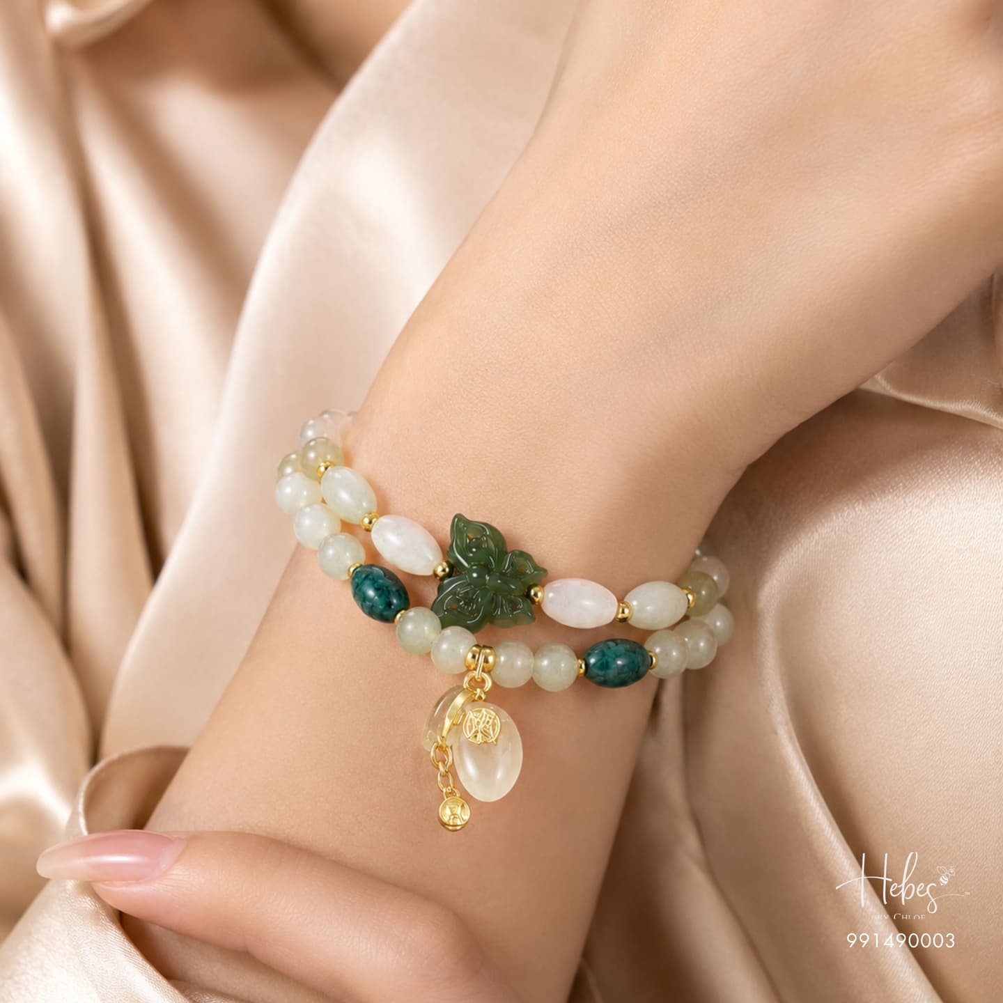 Nephire Lucky Pouch & Lu Feng Bracelet HC991490003