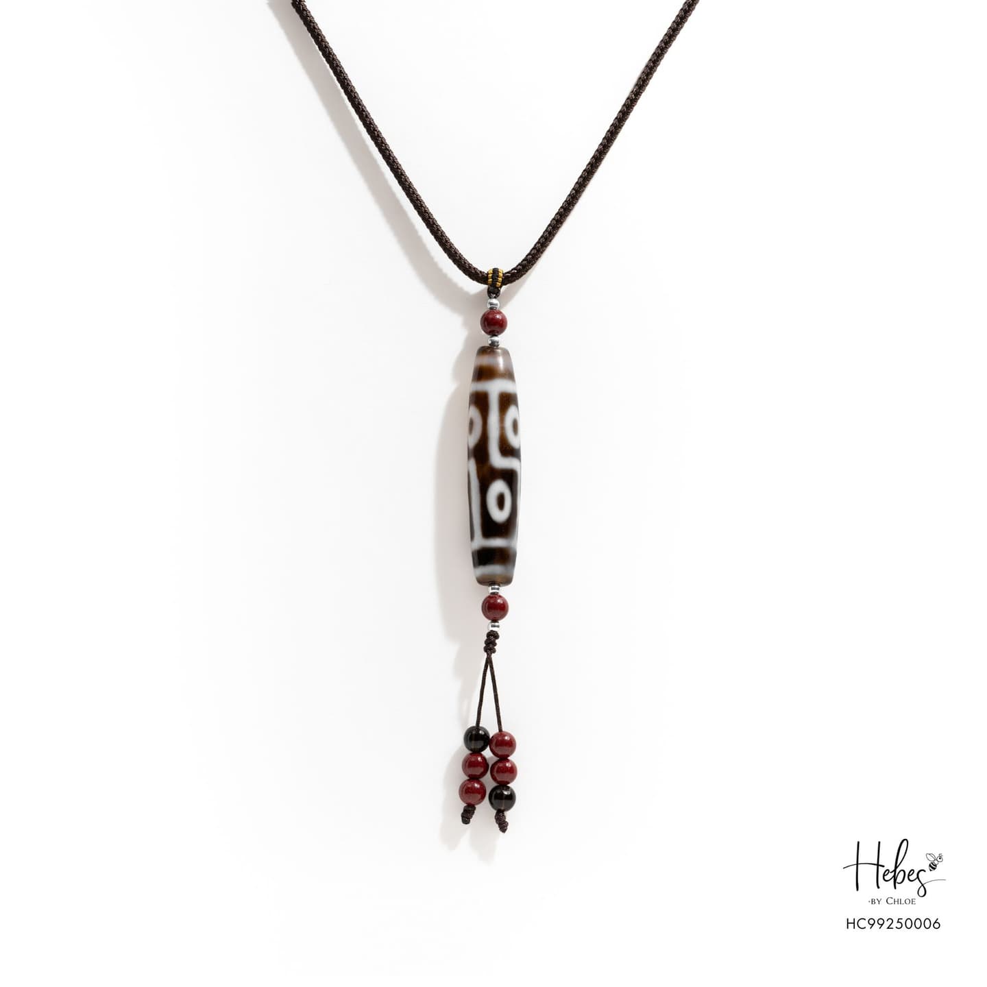 The Boundless Positivity 6-Eye Dzi Pendant HC99250006