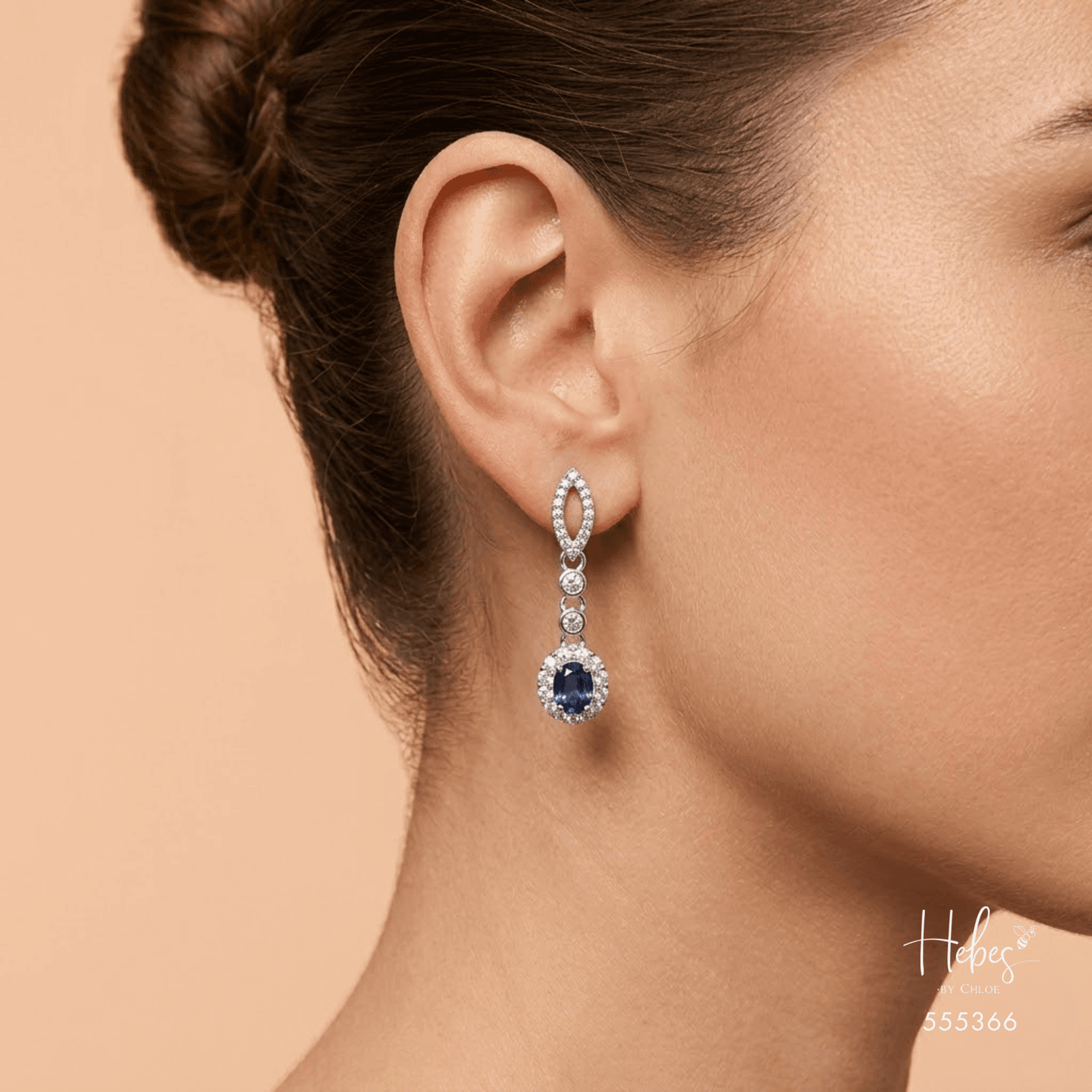 Sapphire Earrings 555366