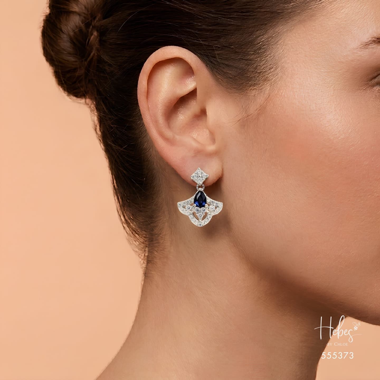 Sapphire Earrings 555373