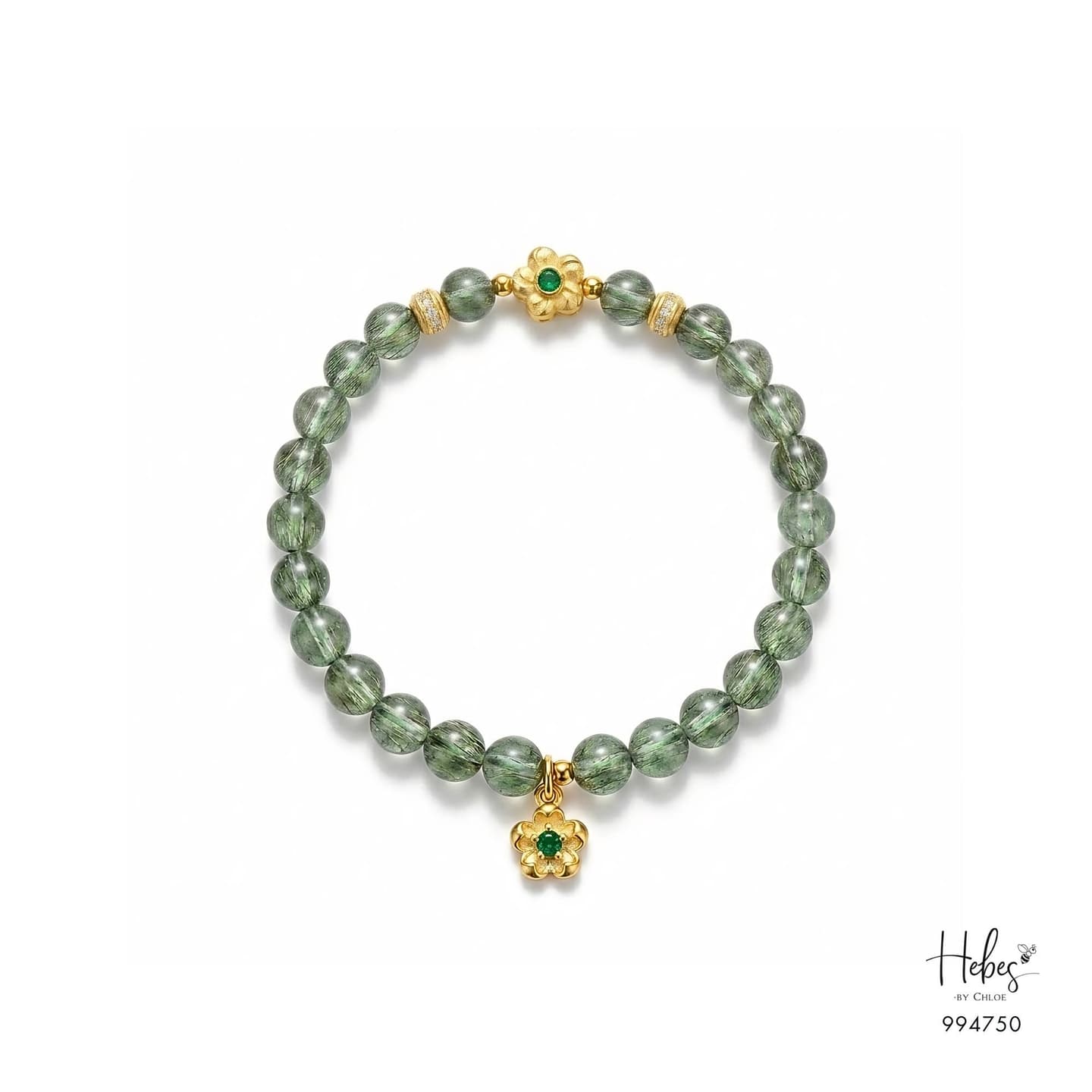 Green Rutilated Kid Bracelet 994750