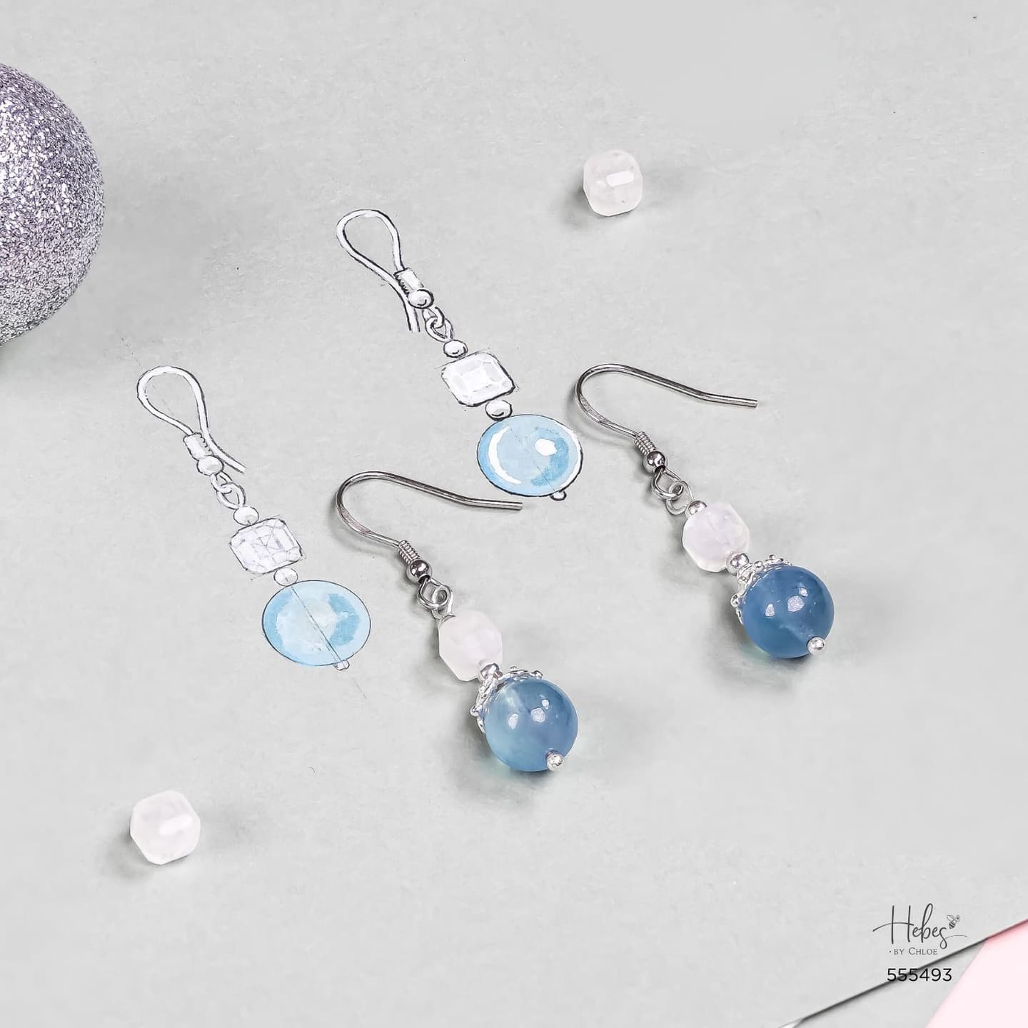 Winter Blessings Sugar Pop Lodolite Earrings 555493