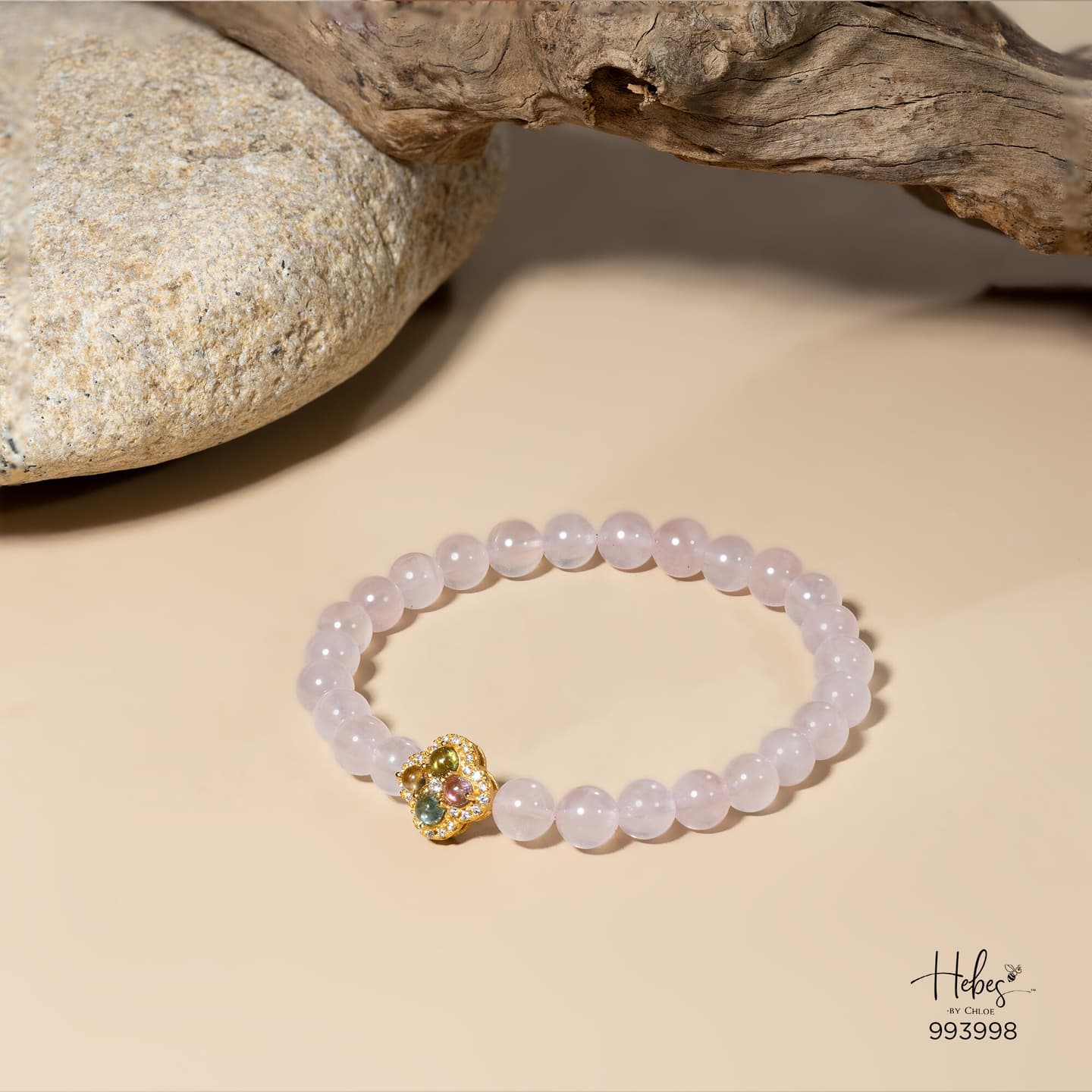 Glimmer Rose Quartz Bracelet 993998