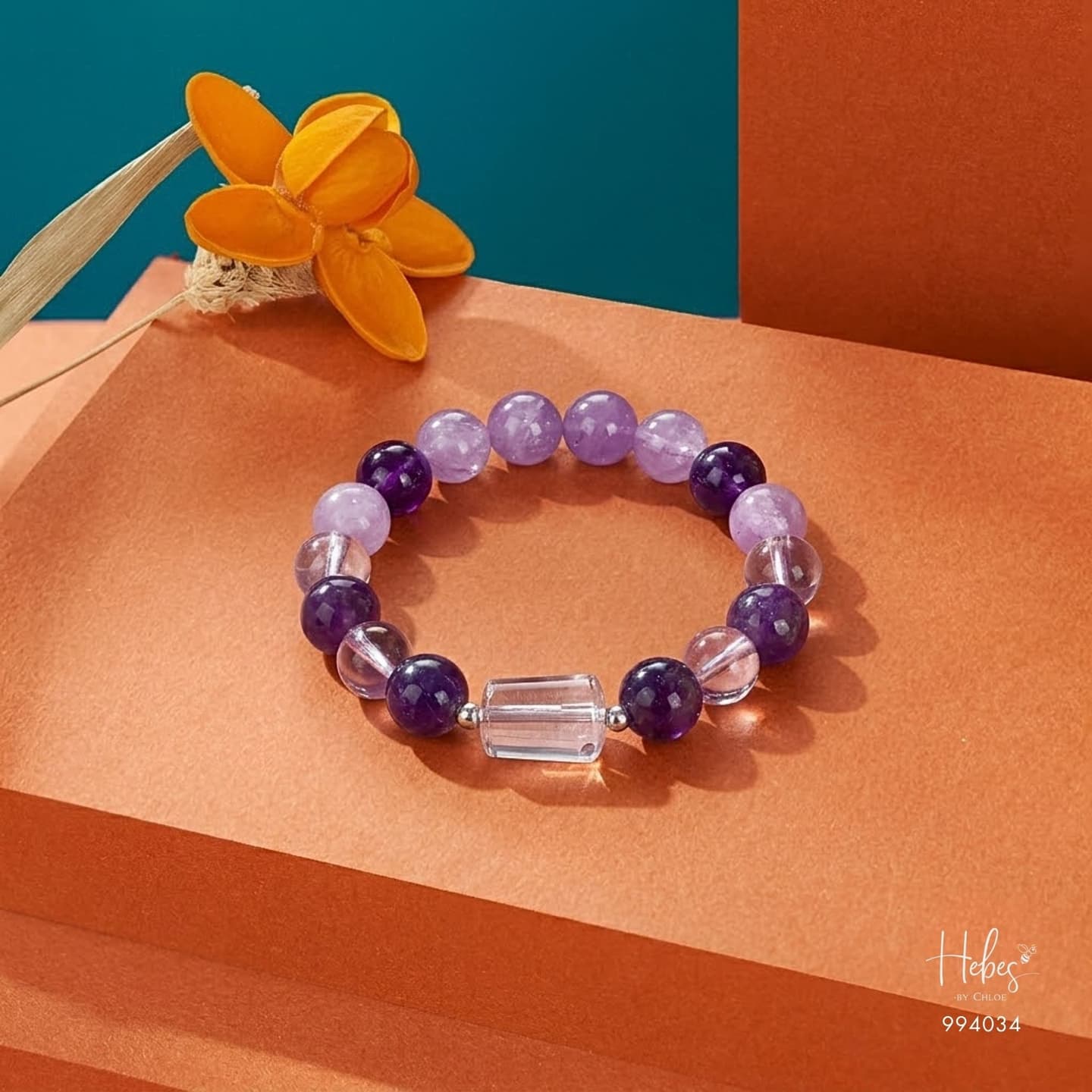 Third Eye Chakra Amethyst Bracelet 994034