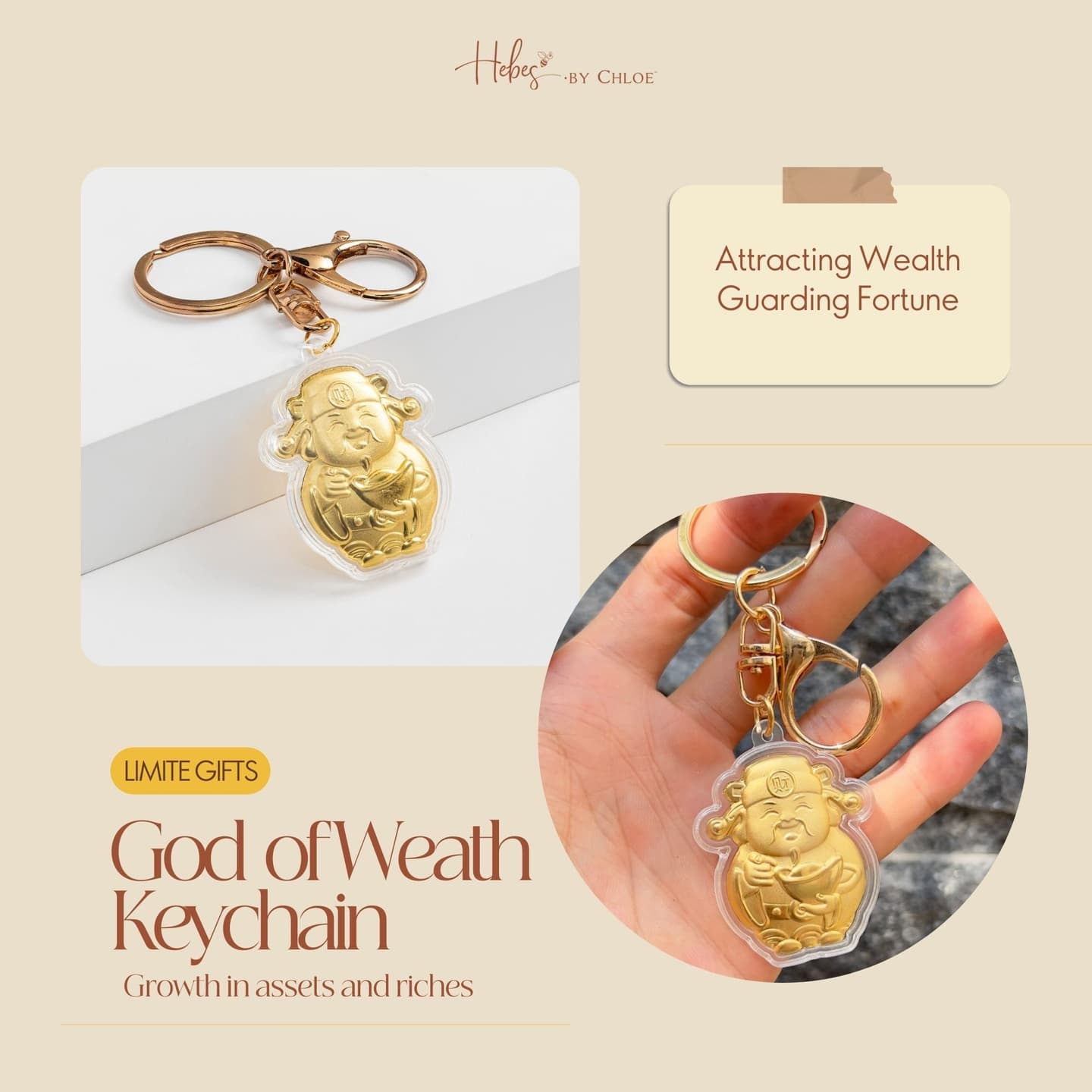 God of Wealth Keychain 994169