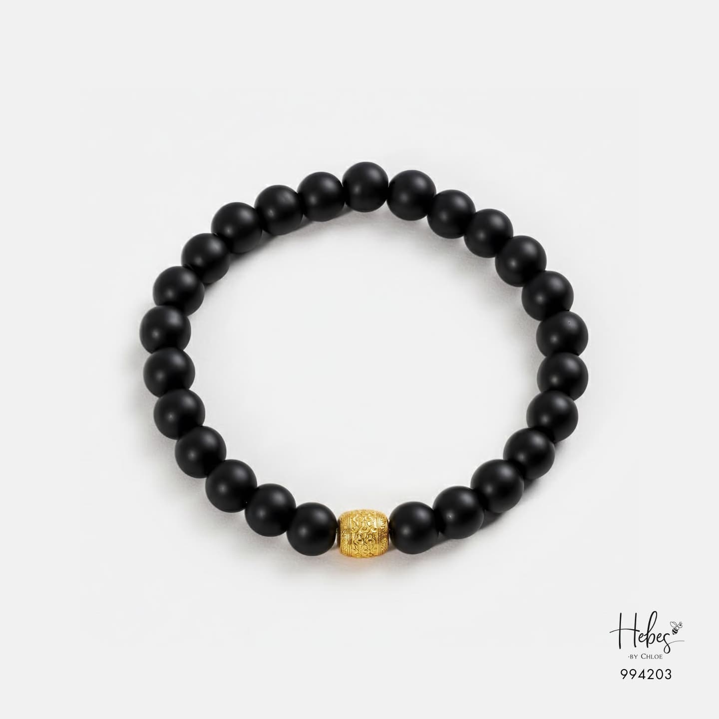 The Emperor Black Matte Gold Lu Feng Bracelet 994203