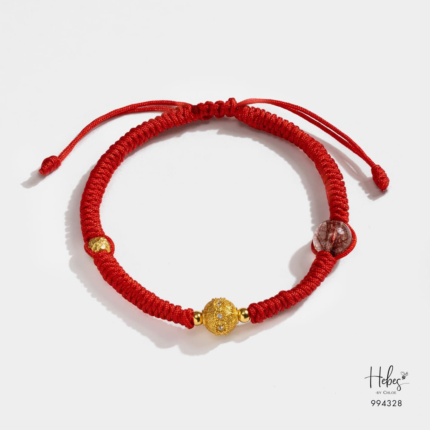 Mantra Red Rutilated Blessing Bracelet 994328