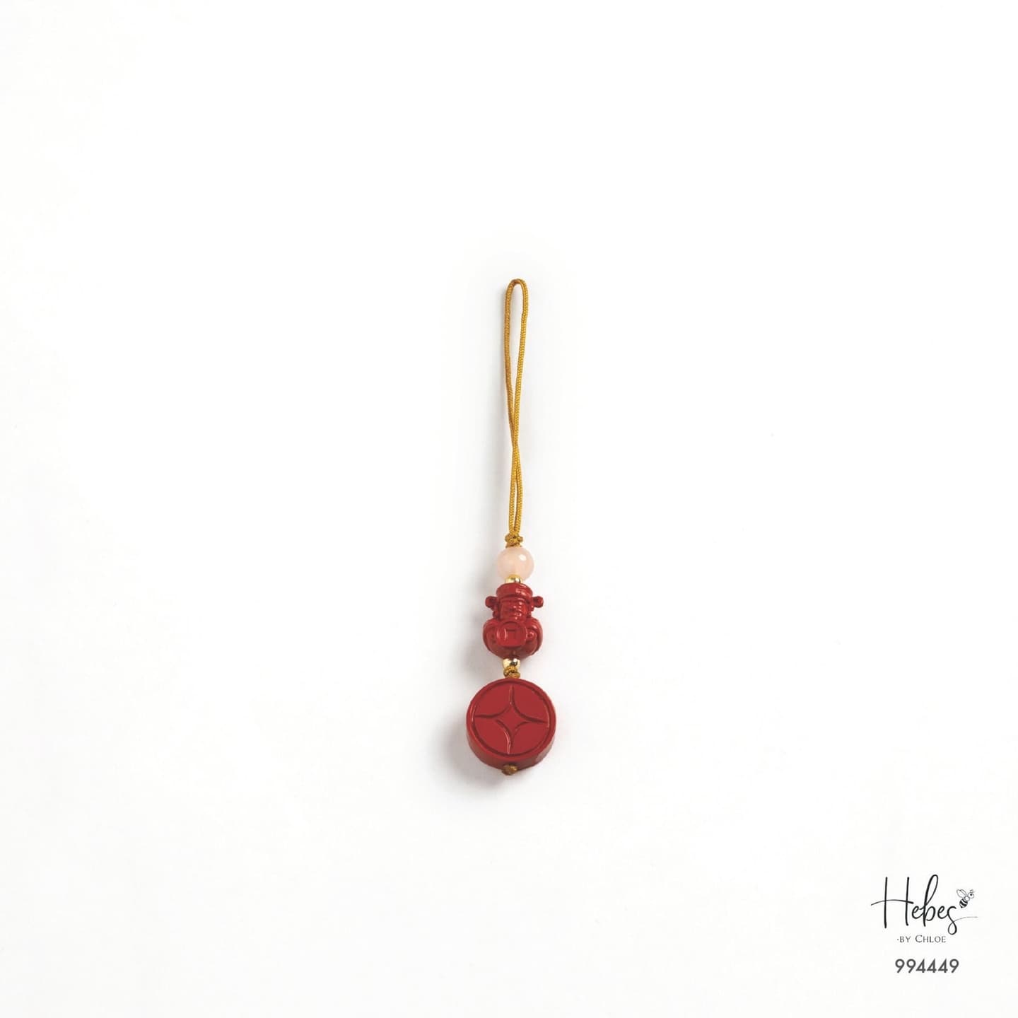 Cinnabar Prosperity God Of Wealth Charm 994449