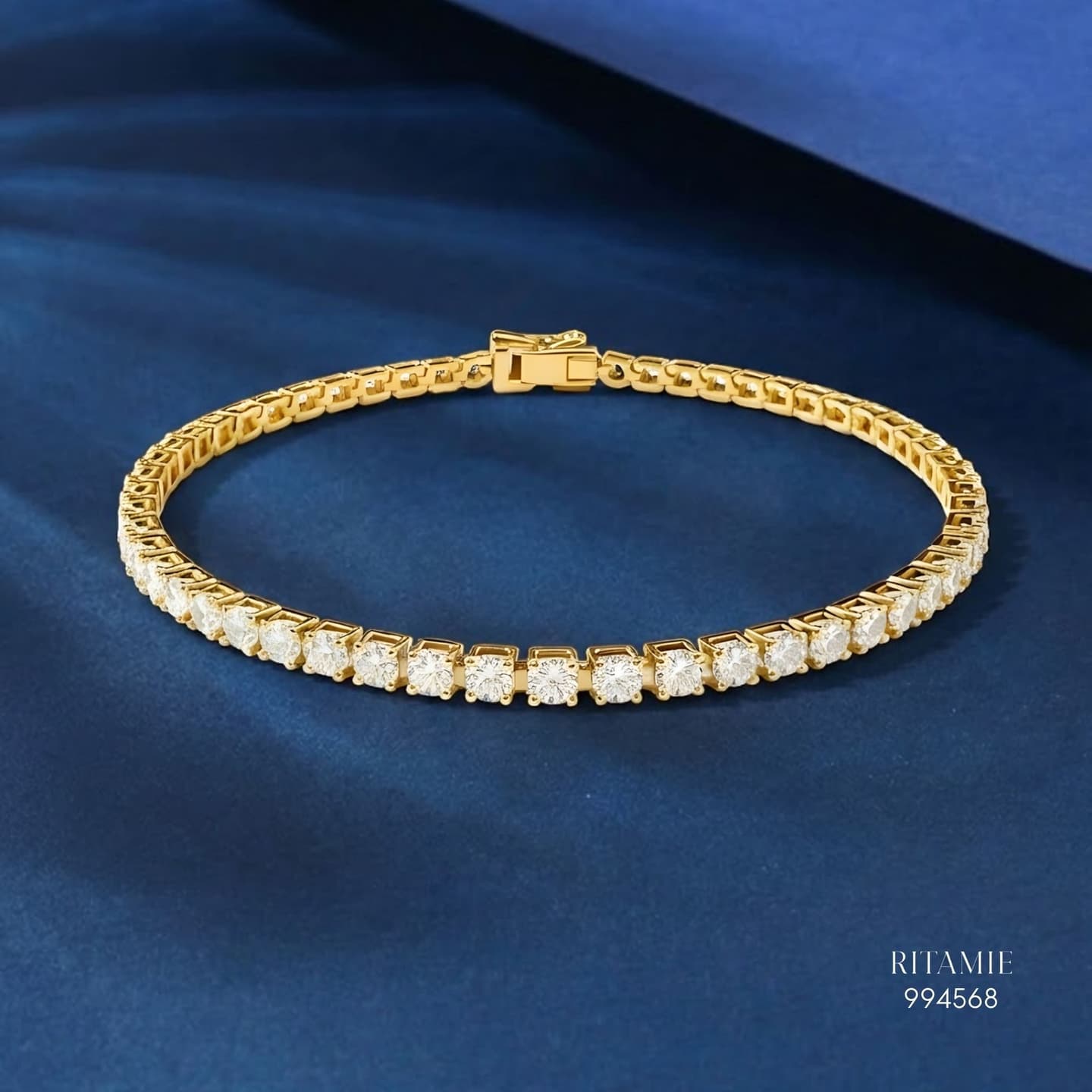 The Golden Aurora Tennis Bracelet 994568
