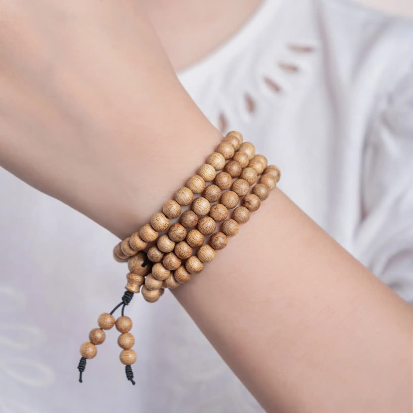 Laos 108 Beads Agarwood Bracelet HC3160