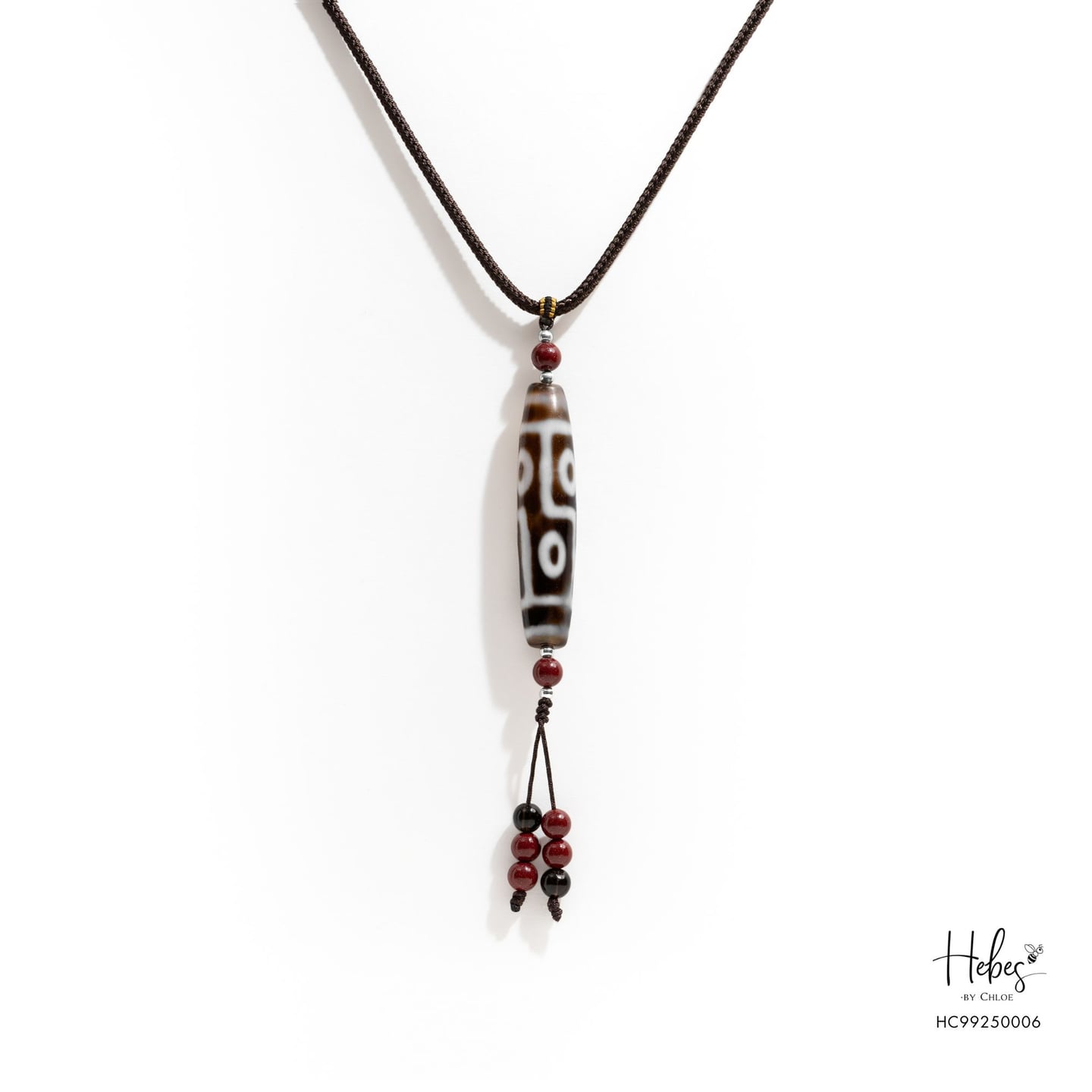 The Boundless Positivity 6-Eye Dzi Pendant HC99250006