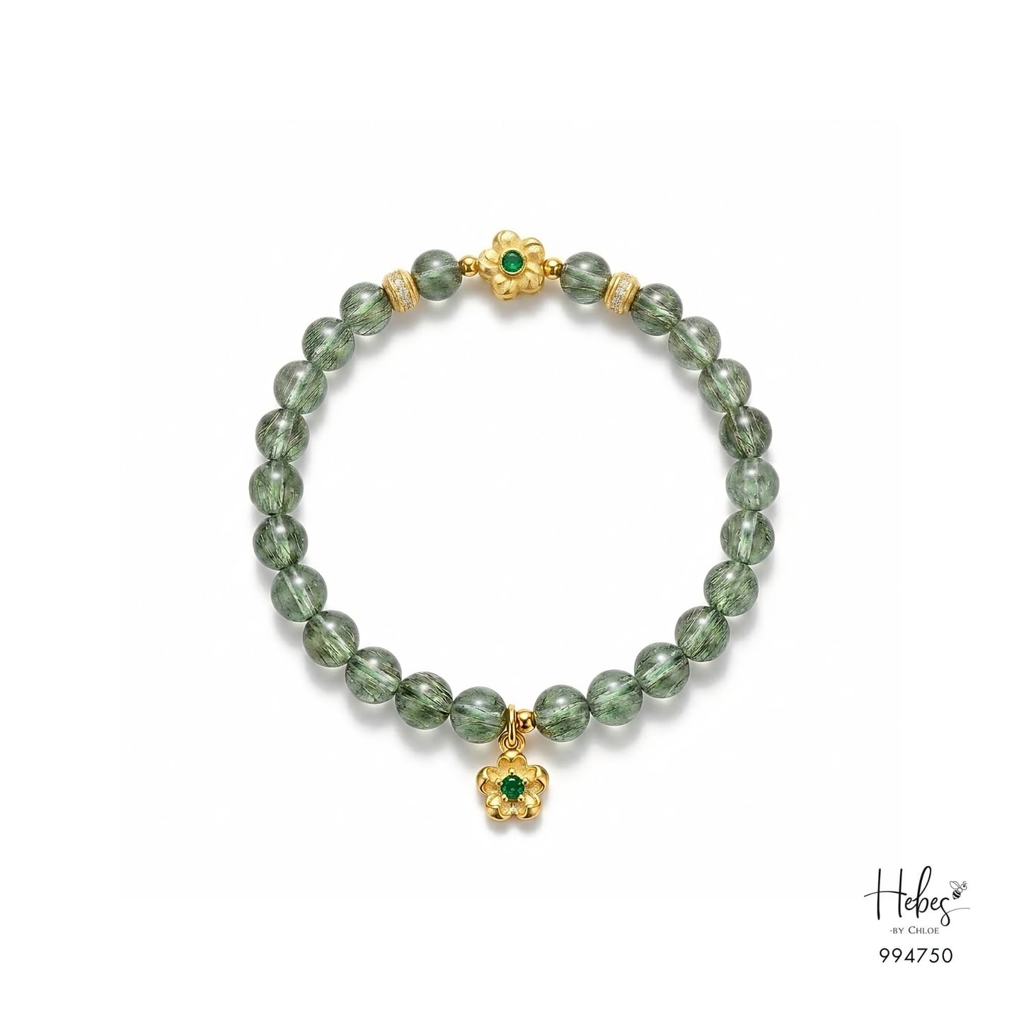 Green Rutilated Kid Bracelet 994750
