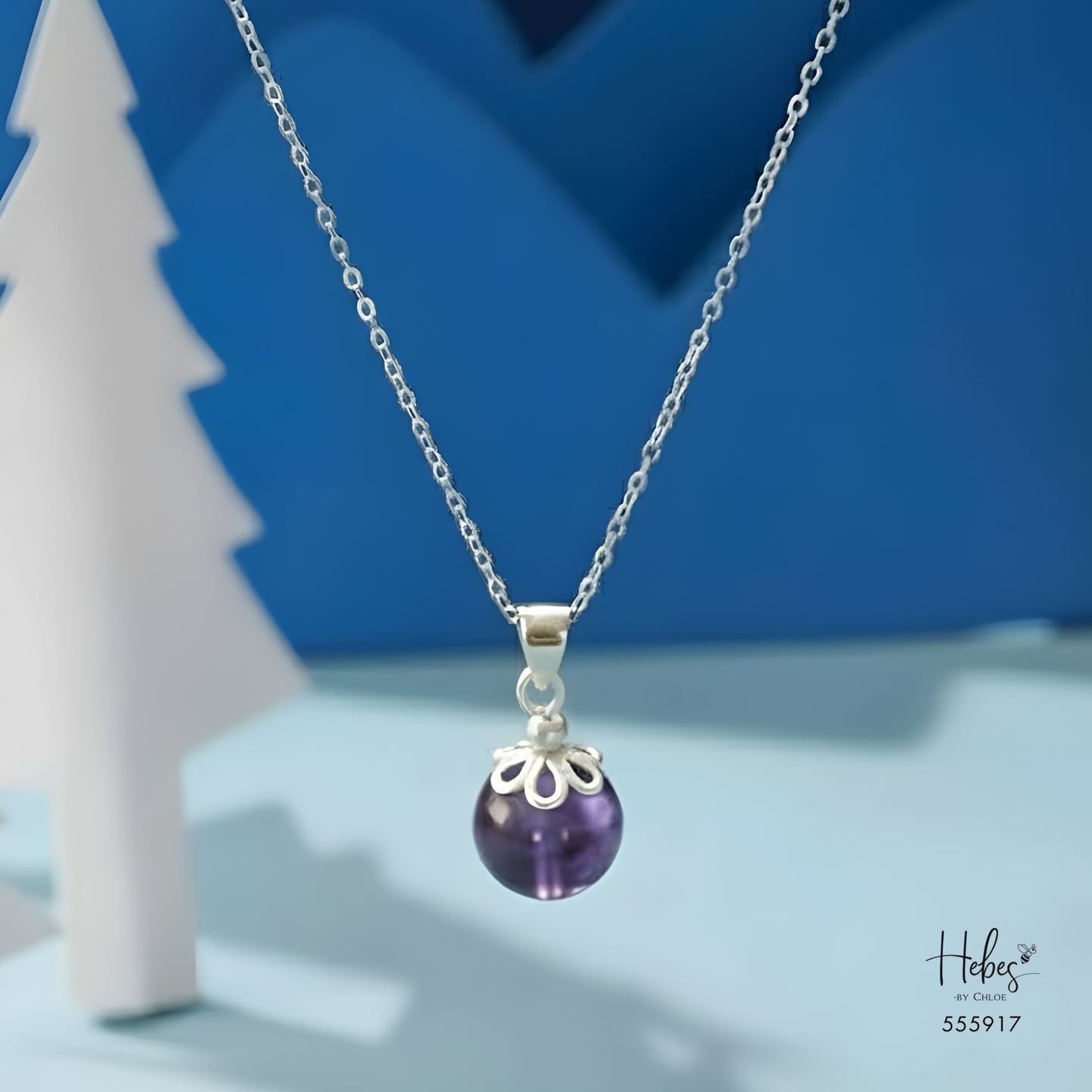 Starlit Amethyst Necklace 555917