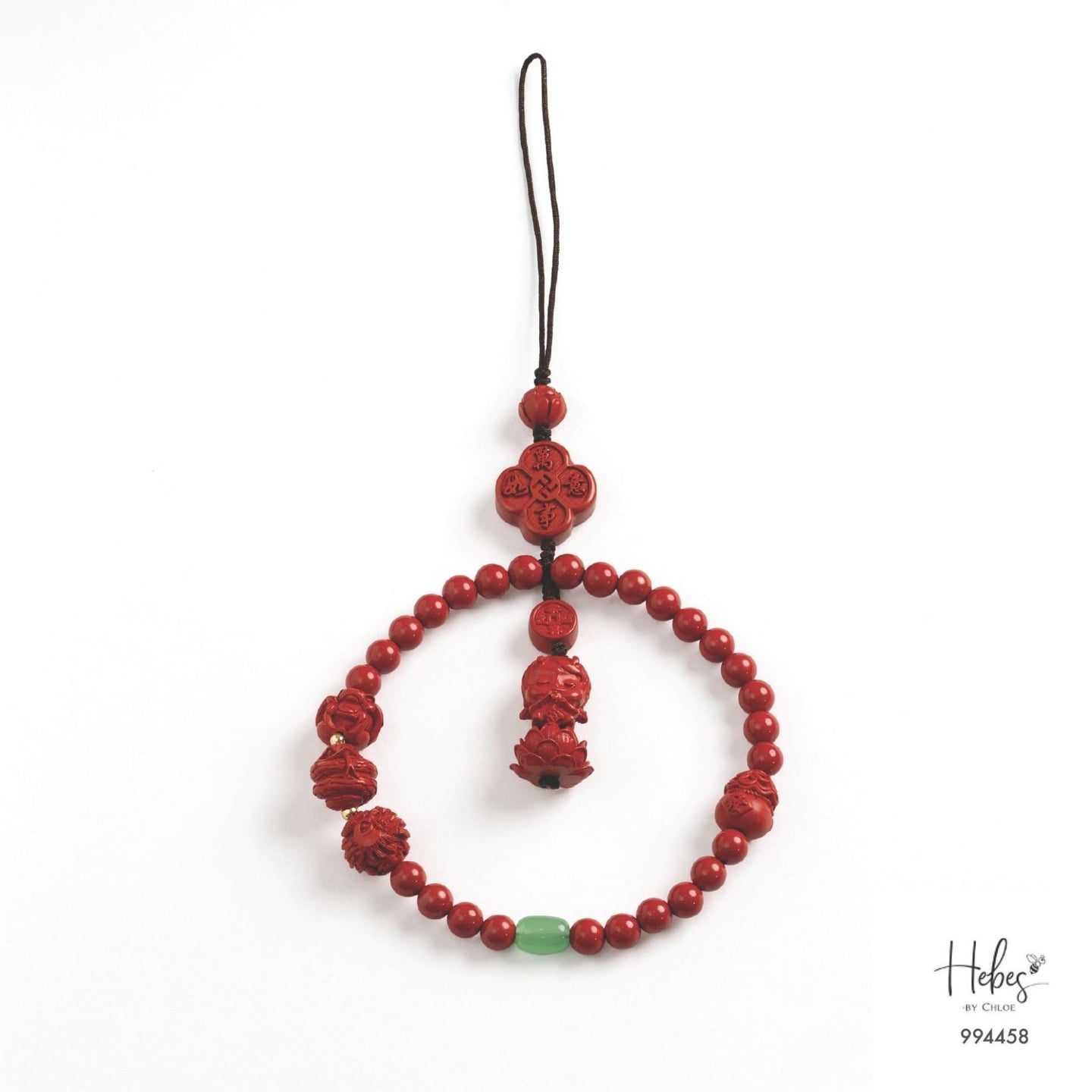 Cinnabar Harmony &amp; Abundance Charm 994458