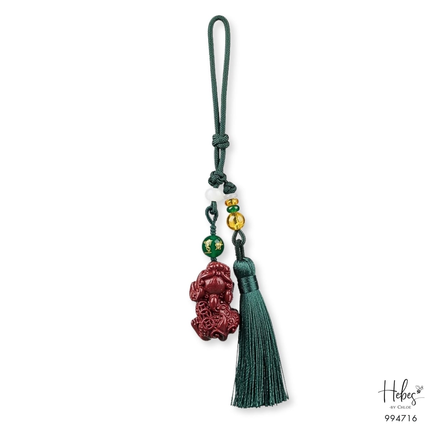 The Eastern Prosperity Cinnabar Pixiu Charm 994716