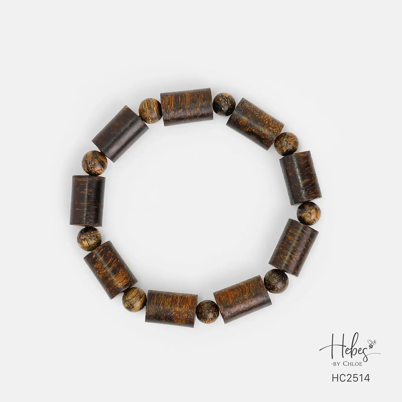 Indonesian Bottle Groud Agarwood Bracelet HC2514